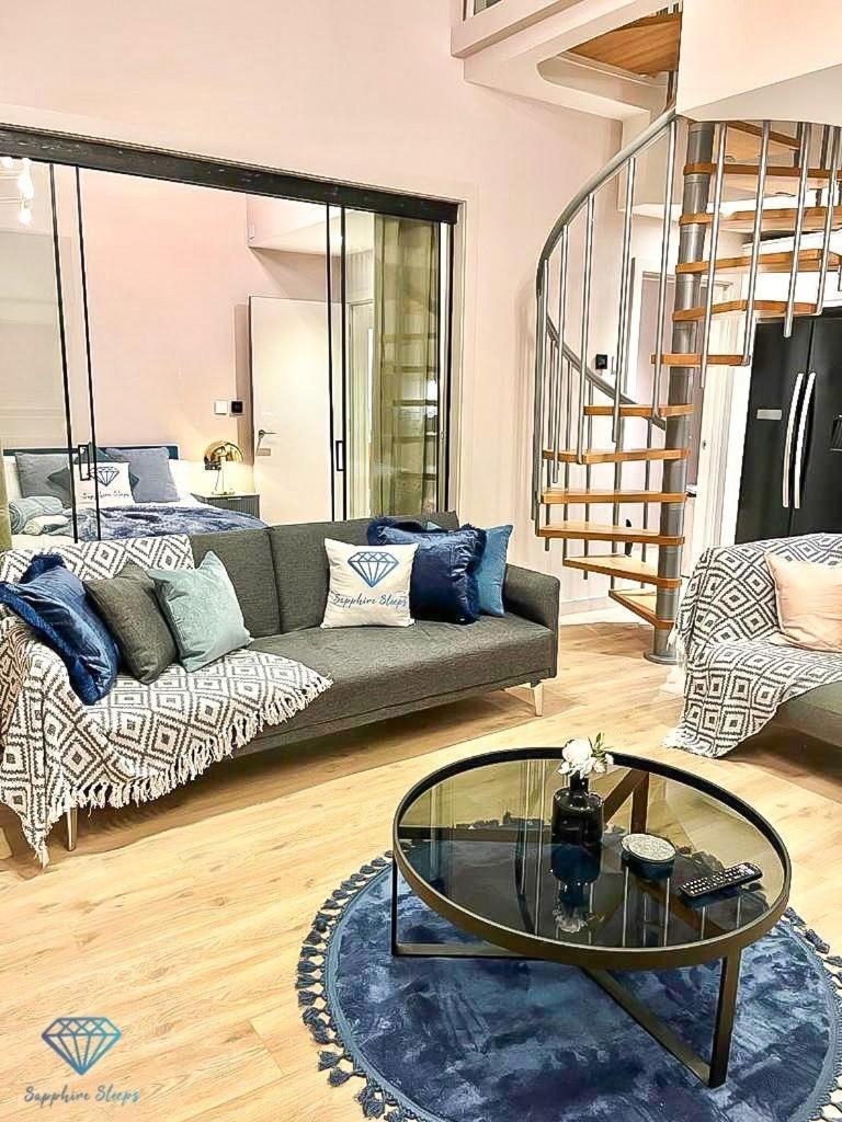 M1 City Centre 3 Bed 3 Bath Luxe Penthouse Manchester Exteriör bild