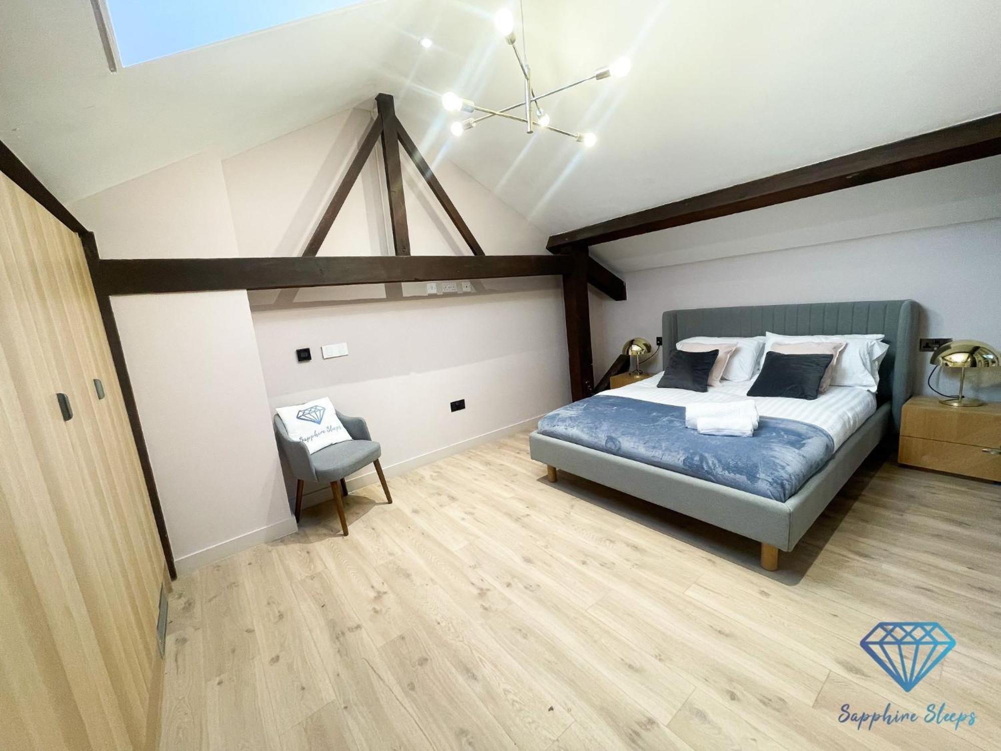 M1 City Centre 3 Bed 3 Bath Luxe Penthouse Manchester Exteriör bild